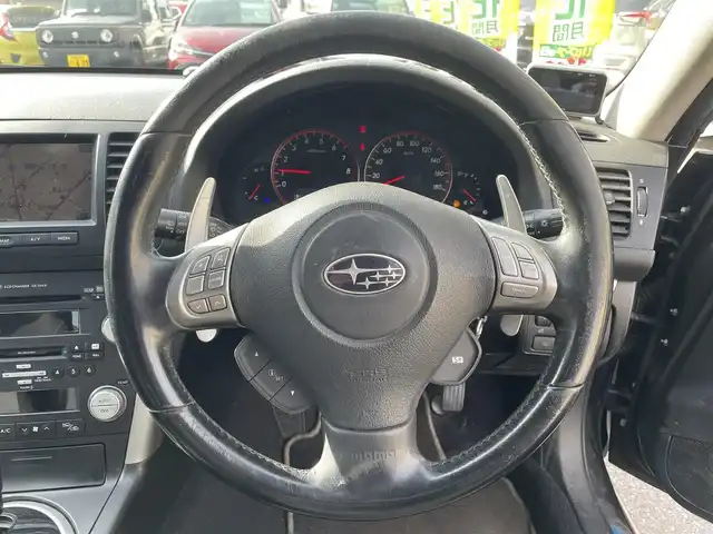 スバル レガシィ ツーリングワゴン 2．0GT 長野県 2007(平19)年 14.7万km ダイヤモンドグレーメタリック ４WD/MTモード付AT/CD、MDチェンジャー/社外ETC/純正HDDナビ/レーダー探知機/純正フロアマット/パワーシートD席/布系シート/社外17インチAW/ルーフレール/スペアキー1本/キセノンヘッドライト/エアバックW+サイド