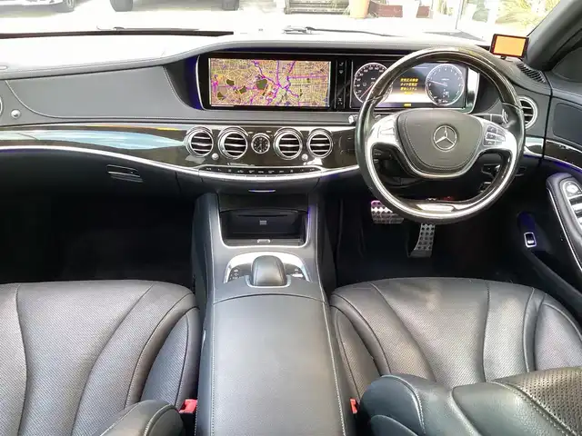 メルセデス・ベンツ Ｓ４００ ハイブリッド 栃木県 2014(平26)年 6.8万km 白  HDDメーカーナビ/ アラウンドビュー/ フルセグTV/ クルーズコントロール/ サンルーフ/ 衝突被害軽減ブレーキ/ 車線逸脱防止装置/ ステアリングアシスト/ クリアランスソナー/ コーナーセンサー/ パドルシフト/ 電動トランクリッド/ ドラレコ/ プッシュスタート/ ETC/ LEDヘッドライト/ 純正フロアマット