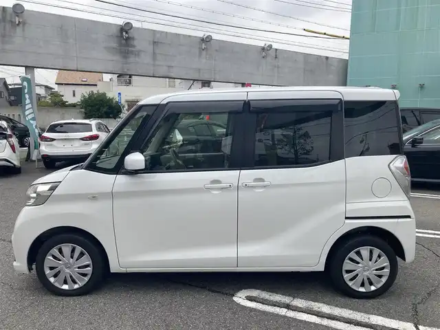 日産 デイズ ルークス X 愛知県 2017(平29)年 4.3万km ホワイトパール エマージェンシーブレーキ/衝突回避ブレーキサポート/アラウンドビューモニター/純正SDナビTV/DVDビデオ&CD/地デジ　フルセグ/Bluetoothオーディオ/インテリジェントキー×2ケ/プッシュスタート/ステアリングスイッチ/リアサーキュレーター/タッチパネル式オートエアコン/左リアパワースライドドア/保証書取説有り