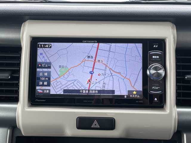 スズキ ハスラー G 千葉県 2019(平31)年 3.8万km ムーンライトバイオレットパールメタリック/ホワイト2トーンルーフ ナビAVIC-RW802 バックカメラ ドラレコ BT フルセグ シートヒーター ステアスイッチ スマートキー レーダーブレーキサポート エネチャージ ホワイトホイール ツートンカラー 横滑り防止