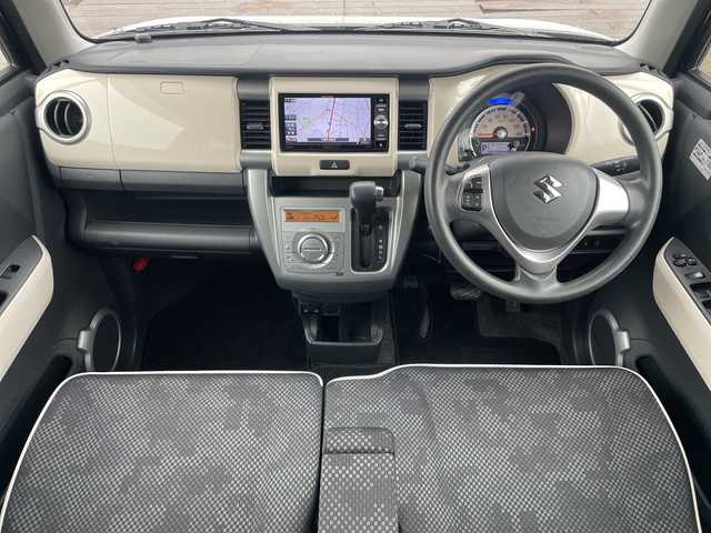 スズキ ハスラー G 千葉県 2019(平31)年 3.8万km ムーンライトバイオレットパールメタリック/ホワイト2トーンルーフ ナビAVIC-RW802 バックカメラ ドラレコ BT フルセグ シートヒーター ステアスイッチ スマートキー レーダーブレーキサポート エネチャージ ホワイトホイール ツートンカラー 横滑り防止