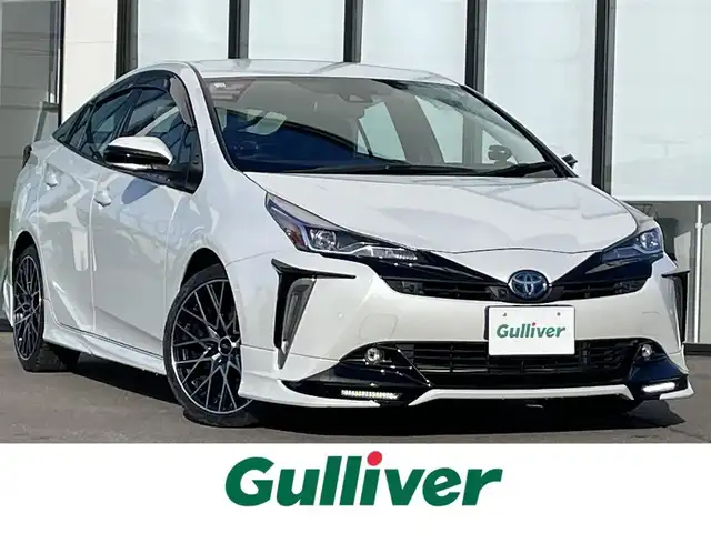 トヨタ プリウス A ツーリングセレクション 道南・函館 2020(令2)年 1.9万km プラチナホワイトパールマイカ /純正ナビ//フルセグTV//パノラミックビューモニター//全方位ドライブレコーダー//ETC//TRDエアロ//TRDアルミホイール//純正OPスピーカー//プリクラッシュセーフティ//レーダークルーズコントロール//レーンディパーチャーアラート//ブラインドスポットモニター//クリアランスソナー//オートマチックハイビーム//前席パワーシート//前席シートヒーター//レザーシート//LEDヘッドライト//オートライト//スマートキー//エンジンプッシュスタート