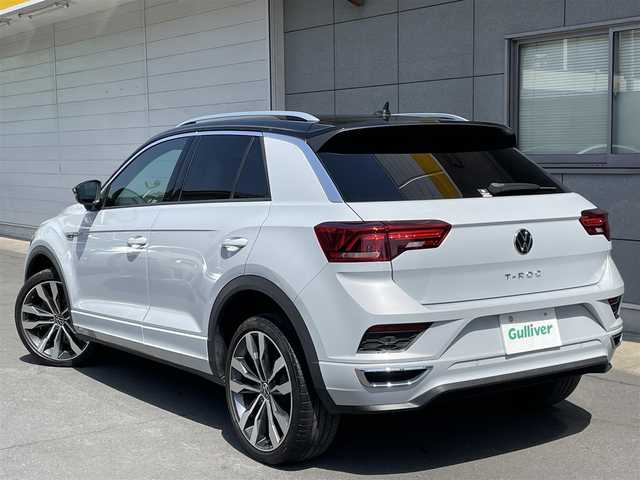 フォルクスワーゲン Ｔ－ロック TDI Rライン 千葉県 2020(令2)年 4.8万km ホワイトシルバーメタリック デジタルコックピット/純正メモリーナビ/フルセグTV/Bluetooth/AppleCarPlay/AndroidAuto/USB/バックカメラ/ドライバーアシストシステム/・アダプティブクルーズコントロール（ACC）/・エマージェンシーブレーキ/・レーンキープアシスト/・渋滞時追従支援システム/・エマージェンシーアシスト/・ブラインドスポットモニター/コーナーセンサー/ルーフレール/電動リアゲート/電子サイドブレーキ/LEDオートハイビーム/純正１９インチAW/純正アンダーエアロ
