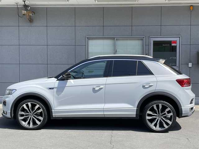 フォルクスワーゲン Ｔ－ロック TDI Rライン 千葉県 2020(令2)年 4.8万km ホワイトシルバーメタリック デジタルコックピット/純正メモリーナビ/フルセグTV/Bluetooth/AppleCarPlay/AndroidAuto/USB/バックカメラ/ドライバーアシストシステム/・アダプティブクルーズコントロール（ACC）/・エマージェンシーブレーキ/・レーンキープアシスト/・渋滞時追従支援システム/・エマージェンシーアシスト/・ブラインドスポットモニター/コーナーセンサー/ルーフレール/電動リアゲート/電子サイドブレーキ/LEDオートハイビーム/純正１９インチAW/純正アンダーエアロ
