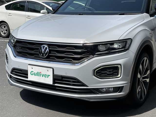フォルクスワーゲン Ｔ－ロック TDI Rライン 千葉県 2020(令2)年 4.8万km ホワイトシルバーメタリック デジタルコックピット/純正メモリーナビ/フルセグTV/Bluetooth/AppleCarPlay/AndroidAuto/USB/バックカメラ/ドライバーアシストシステム/・アダプティブクルーズコントロール（ACC）/・エマージェンシーブレーキ/・レーンキープアシスト/・渋滞時追従支援システム/・エマージェンシーアシスト/・ブラインドスポットモニター/コーナーセンサー/ルーフレール/電動リアゲート/電子サイドブレーキ/LEDオートハイビーム/純正１９インチAW/純正アンダーエアロ