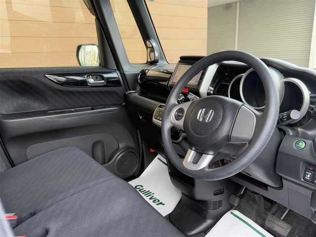 ホンダ Ｎ ＢＯＸ カスタム G SSパッケージ 香川県 2014(平26)年 5.2万km スマートブラック ワンオーナー/純正SDナビ/フルセグ/（CD/DVD/Bluetooth）/バックカメラ/両側パワースライドドア/シティブレーキアシスト/前席シートヒーター/キセノンヘッドライト/純正14インチアルミ/カーテンエアバック/ETC/2025年製サマータイヤ