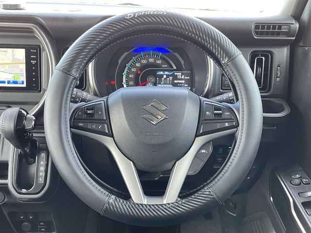 スズキ ハスラー Jスタイル Ⅱ 群馬県 2023(令5)年 1.2万km アーバンブラウンパールメタリック/ソフトベージュ2トーン 社外メモリナビ/（CD/DVD/BluetoothAudio）/バックカメラ/セーフティサポート/・デュアルカメラブレーキサポート/・誤発進抑制機能/・車線逸脱抑制機能/・車線逸脱警報機能/・ふらつき警報機能/・先行車発進お知らせ機能/・アダプティブクルーズコントロール/・ハイビームアシスト/・標識認識機能/・後退時ブレーキサポート/・後方誤発進抑制機能/シートヒーター/コーナーセンサー/ステアリングリモコン/プッシュスタート/アイドリングストップ/ウィンカーミラー/ETC/前後ドライブレコーダー/純正フロアマット/保証書・取説・スペアキー