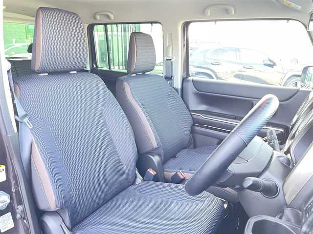 スズキ ハスラー Jスタイル Ⅱ 群馬県 2023(令5)年 1.2万km アーバンブラウンパールメタリック/ソフトベージュ2トーン 社外メモリナビ/（CD/DVD/BluetoothAudio）/バックカメラ/セーフティサポート/・デュアルカメラブレーキサポート/・誤発進抑制機能/・車線逸脱抑制機能/・車線逸脱警報機能/・ふらつき警報機能/・先行車発進お知らせ機能/・アダプティブクルーズコントロール/・ハイビームアシスト/・標識認識機能/・後退時ブレーキサポート/・後方誤発進抑制機能/シートヒーター/コーナーセンサー/ステアリングリモコン/プッシュスタート/アイドリングストップ/ウィンカーミラー/ETC/前後ドライブレコーダー/純正フロアマット/保証書・取説・スペアキー