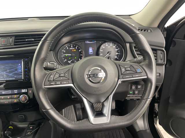 日産 エクストレイル 20Xi 道央・札幌 2019(令1)年 2.4万km ダイヤモンドブラック ・４ＷＤ　/プロパイロット　/・エマージェンシーブレーキ/・アラウンドビューモニター　/・社外ナビ（型式：MDV-5706W）/・DVD.CD.SD.BT.フルセグ/・フルセグTV/・パワーバックドア/・LEDヘッドライト/・インテリジェントルームミラー/・ブラインドスポットモニター　/・スマートキー　/・エンジンスタートボタン　/・ヒーテッドドアミラー　/・スペアキー　/・ETC