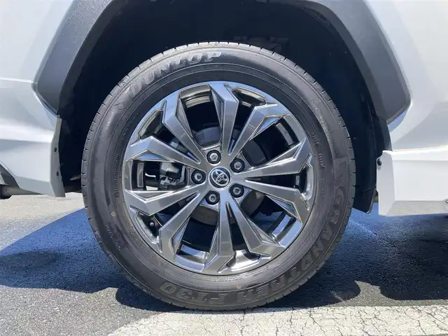 トヨタ ＲＡＶ４ ハイブリットG 静岡県 2023(令5)年 3.9万km プラチナホワイトパールマイカ Toyota Safety Sense/純正10.5インチナビ/　AM FM Bluetooth USB AppleCarPlay AndroidAuto/フルセグTV/ビルトインETC2.0/アラウンドビューモニター/LEDオートヘッドライト/レーダークルーズコントロール/ブラックレザーシート/シートヒーター/シートベンチレーション(前席)/パワーシート(運転席)/モデリスタフルエアロ/ワンオーナー/ムーンルーフ