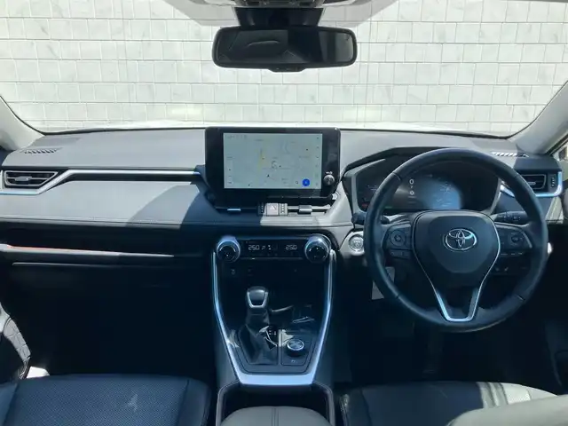 トヨタ ＲＡＶ４ ハイブリットG 静岡県 2023(令5)年 3.9万km プラチナホワイトパールマイカ Toyota Safety Sense/純正10.5インチナビ/　AM FM Bluetooth USB AppleCarPlay AndroidAuto/フルセグTV/ビルトインETC2.0/アラウンドビューモニター/LEDオートヘッドライト/レーダークルーズコントロール/ブラックレザーシート/シートヒーター/シートベンチレーション(前席)/パワーシート(運転席)/モデリスタフルエアロ/ワンオーナー/ムーンルーフ