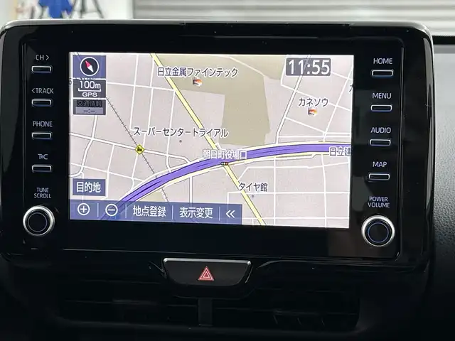 トヨタ ヤリス ハイブリッド G 三重県 2023(令5)年 1.6万km プラチナホワイトパールマイカ 禁煙車/純正ディスプレイオーディオ/・Bluetooth・AppleCarPlay・AndroidAuto・USB/バックカメラ/トヨタセーフティセンス/・プリクラッシュセーフティ/・レーダークルーズコントロール/・オートマチックハイビーム/・レーンキープアシスト/・ロードサインアシスト/・先行車発進告知/ステアリングスイッチ/前方ドライブレコーダー/ETC/LEDヘッドライト（オート）/スマートキー/プッシュスタート/スペアスマートキー