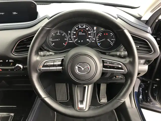 マツダ ＣＸ－３０ XD プロアクティブツーリングセレクション 愛知県 2023(令5)年 4.8万km ディープクリスタルブルーマイカ 360°セーフティパッケージ/　　・360°ビューカメラ/　　・ドライバーモニタリング/スマートブレーキサポートシステム/レーンキープアシスト/ダイナミックスタビリティコントロールシステム/パーキングセンサー/ブラインドスポットモニター/ヘッドアップディスプレイ/ドライブレコーダー/純正8.8インチディスプレイ/　　CD/DVD/BT/フルセグ/ETC/革巻きステアリング/ステアリングリモコン/ステアリングヒーター/パワーシート（D席）/シートポジションメモリ機能（D席）/シートヒーター（前席）/パワーバックドア/純正LEDヘッドライト/フォグランプ/純正18インチアルミホイール