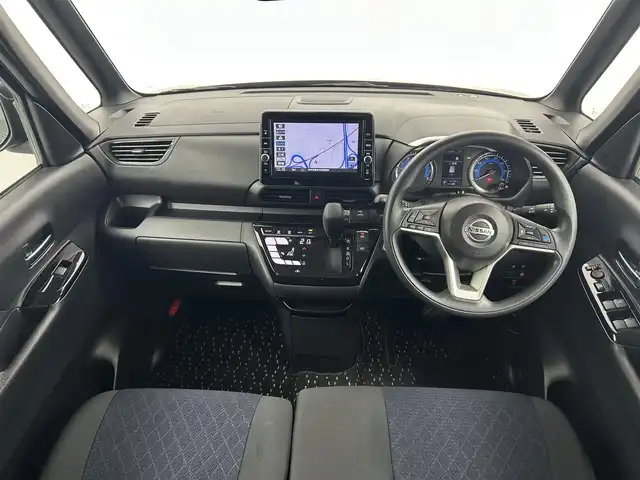 日産 ルークス HWS X プロパイロットED 熊本県 2021(令3)年 1.6万km ブラック 禁煙車　/純正9インチナビ（ＣＤ・ＤＶＤ・フルセグ・ＢＴ・ＳＤ・IPOD・/ＵＳＢ）/アラウンドビューモニター　/純正前方ドライブレコーダー　/ビルトインＥＴＣ　/アダブティブクルーズコントロール　/衝突軽減ブレーキ/横滑り防止/アイドリングストップ/両側パワースライドドア/サーキュレーター/純正フロアマット/純正１４インチAW/オートライト/LEDヘッドライト/フォグライト/スマートキー/プッシュスタート