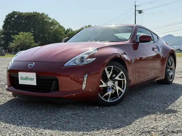 日産 フェアレディ Ｚ バージョンST 兵庫県 2012(平24)年 3.8万km プレミアムサンフレアオレンジ フジツボマフラー/メーカーナビ/フルセグTV/バックモニター/BOSEサウンド/純正19インチAW/ハーフレザーシート/キセノンヘッドライト/オートライト