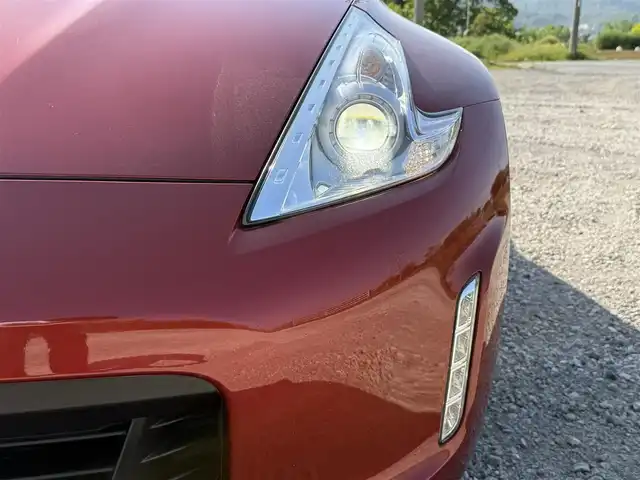 日産 フェアレディ Ｚ バージョンST 兵庫県 2012(平24)年 3.8万km プレミアムサンフレアオレンジ フジツボマフラー/メーカーナビ/フルセグTV/バックモニター/BOSEサウンド/純正19インチAW/ハーフレザーシート/キセノンヘッドライト/オートライト