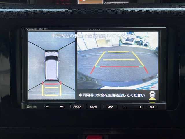 ダイハツ トール G 高知県 2021(令3)年 2.4万km ブラックマイカメタリック 社外ナビ/(Bluetooth/CD/USB/ワンセグ)/ETC/アラウンドビューモニター/前後ドライブレコーダー/両側パワースライドドア/オートライト/LEDヘッドライト/プッシュスタート/スマートキー/スペアキー1本/アイドリングストップ/純正フロアマット/ドアバイザー/横滑り防止装置/盗難防止装置/衝突被害軽減ブレーキ/純正ホイールキャップ/オートリトラクタブルミラー/リアロールサンシェード/ヘッドランプレベライザー