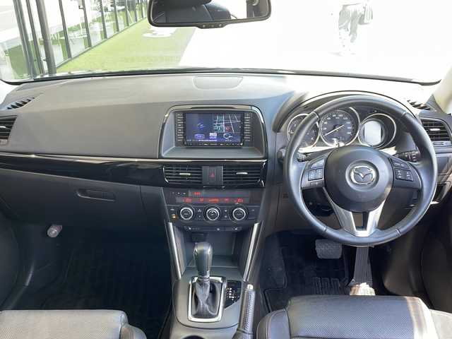 マツダ ＣＸ－５ XD Lパッケージ 愛知県 2014(平26)年 3.7万km ディープクリスタルブルーマイカ SD７インチナビ/クルーズコントロール/CD/DVD/Bluetooth/バックカメラ/純正アルミホイール/ブラインドスポットモニター/オートライト/ETC/ステアリングスイッチ/スマートキー/プッシュスタート
