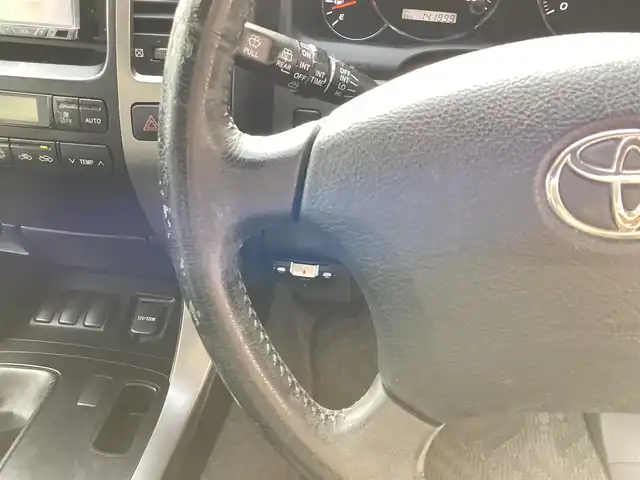 トヨタ ランドクルーザー プラド TX－LTD 愛知県 2007(平19)年 14.2万km ブラック ワンオーナー　革シート　社外HDDナビ　フルセグ　ルーフレール　ETC バックカメラ　純正アルミ　キーレス　オートライト