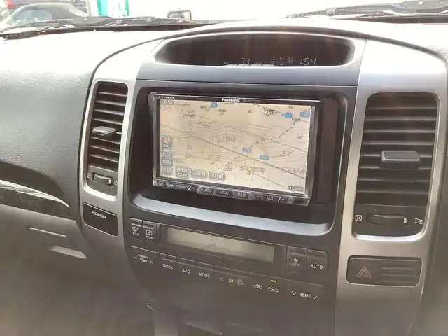 トヨタ ランドクルーザー プラド TX－LTD 愛知県 2007(平19)年 14.2万km ブラック ワンオーナー　革シート　社外HDDナビ　フルセグ　ルーフレール　ETC バックカメラ　純正アルミ　キーレス　オートライト