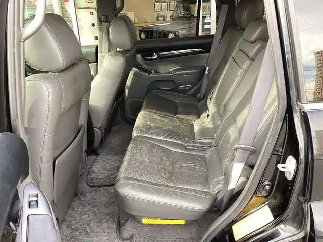 トヨタ ランドクルーザー プラド TX－LTD 愛知県 2007(平19)年 14.2万km ブラック ワンオーナー　革シート　社外HDDナビ　フルセグ　ルーフレール　ETC バックカメラ　純正アルミ　キーレス　オートライト