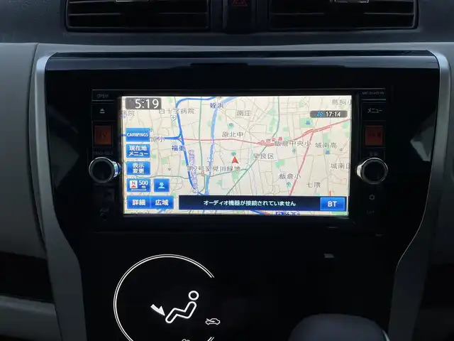 日産 デイズ X Vセレ +SeftyⅡ 福岡県 2015(平27)年 3.5万km クールシルバー ワンオーナー/純正ディーラーナビ/・Bluetooth/・フルセグTV/・CD/DVD/・SD/・USB/・AUX/アラウンドビューモニター/プリクラッシュセーフティー/アイドリングストップ/横滑り防止システム/ETC/電動格納ミラー/純正フロアマット/プッシュスタート/保証書/取扱説明書