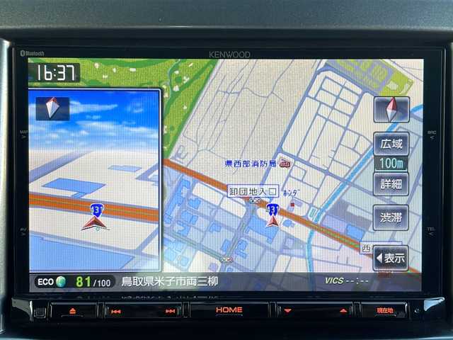 スズキ ソリオ バンディット HV MV Dカメラ ブレーキS 鳥取県 2018(平30)年 5.5万km ピュアホワイトP 登録時走行距離：54261km/4WD/ディーラー純正ケンウッド製8型メモリナビ/　CD DVD BT フルセグTV/バックカメラ/パワースライドドア/デュアルカメラブレーキサポート/クルーズコントロール/LEDヘッドライト/オートライト/フォグランプ/シートヒーター/ロールサンシェード/ISOFIX/シート下収納/革巻きステアリング/ステアリングスイッチ/プッシュスタート/スマートキー/スペアキー/新車時保証書