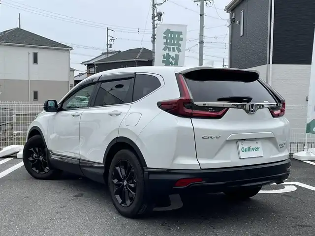 ホンダ ＣＲ－Ｖ ハイブリッド e:HEV EX ブラックED 三重県 2022(令4)年 1.7万km プラチナホワイトパール 登録時16498km/ワンオーナー/SR/黒革シート/禁煙車/純正ナビ/（AM/FM/TV/Bluetooth/CD/DVD）/フルセグTV/バックカメラ/ビルトインETC2.0/レーダークルーズコントロール/ステアリングスイッチ/パドルシフト/オートライト/シートメモリー/パワーシート/シートヒーター/ステアリングヒーター/パワーバックドア/ドラレコ/衝突軽減システム/レーンキープアシスト/コーナーセンサー/BSM/純正フロアマット/純正アルミ/プッシュスタート/スペアキー