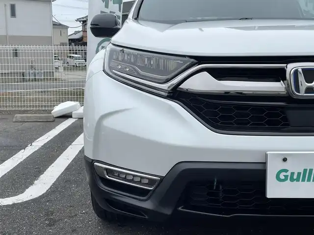 ホンダ ＣＲ－Ｖ ハイブリッド e:HEV EX ブラックED 三重県 2022(令4)年 1.7万km プラチナホワイトパール 登録時16498km/ワンオーナー/SR/黒革シート/禁煙車/純正ナビ/（AM/FM/TV/Bluetooth/CD/DVD）/フルセグTV/バックカメラ/ビルトインETC2.0/レーダークルーズコントロール/ステアリングスイッチ/パドルシフト/オートライト/シートメモリー/パワーシート/シートヒーター/ステアリングヒーター/パワーバックドア/ドラレコ/衝突軽減システム/レーンキープアシスト/コーナーセンサー/BSM/純正フロアマット/純正アルミ/プッシュスタート/スペアキー