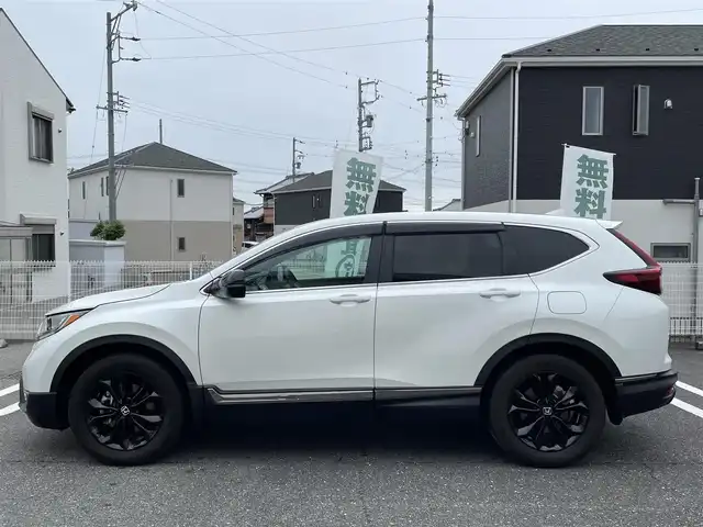 ホンダ ＣＲ－Ｖ ハイブリッド e:HEV EX ブラックED 三重県 2022(令4)年 1.7万km プラチナホワイトパール 登録時16498km/ワンオーナー/SR/黒革シート/禁煙車/純正ナビ/（AM/FM/TV/Bluetooth/CD/DVD）/フルセグTV/バックカメラ/ビルトインETC2.0/レーダークルーズコントロール/ステアリングスイッチ/パドルシフト/オートライト/シートメモリー/パワーシート/シートヒーター/ステアリングヒーター/パワーバックドア/ドラレコ/衝突軽減システム/レーンキープアシスト/コーナーセンサー/BSM/純正フロアマット/純正アルミ/プッシュスタート/スペアキー
