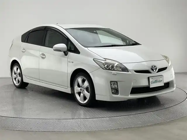 トヨタ プリウス S ツーリングセレクション 兵庫県 2010(平22)年 11万km ホワイトパールクリスタルシャイン 純正ナビ/ワンセグ CD DVD BT MSV AUX/バックカメラ/ビルトインETC/LEDヘッドライト/フォグ/オートライト/取扱い説明書/保証書/ワンオーナー/ドアバイザー/純正マット/スマートキー/スペアキー