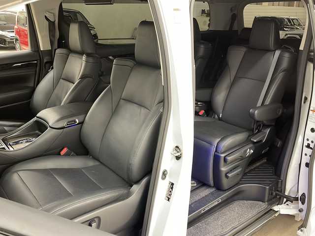 トヨタ アルファードハイブリット SR 道央・札幌 2019(令1)年 3.7万km ホワイトパールクリスタルシャイン /4WD//ALPINE製フルセグナビ/（CD/DVD/FM/AM/BT/SD）//TEIN製EDFG車高調//社外21インチアルミホイール/（WORKS VS）//純正エンジンスターター//スペアキー1本//イグラアラーム//オートライト//オートハイビーム//プリクラッシュセーフティ//クルーズコントロール//シートエアコン//シートメモリ//TRDエアロ//シグネチャーイルミブレード//シーケンシャルウィンカー//リアパワーゲート//フリップダウンモニター//オットマン//カーアロマディフューザー//デジタルインナーミラー//両側スライドドア//ドアバイザー//ABS//横滑り防止装置