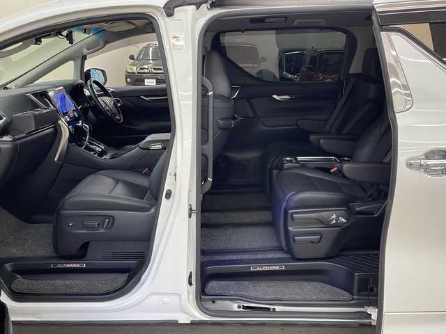 トヨタ アルファードハイブリット SR 道央・札幌 2019(令1)年 3.7万km ホワイトパールクリスタルシャイン /4WD//ALPINE製フルセグナビ/（CD/DVD/FM/AM/BT/SD）//TEIN製EDFG車高調//社外21インチアルミホイール/（WORKS VS）//純正エンジンスターター//スペアキー1本//イグラアラーム//オートライト//オートハイビーム//プリクラッシュセーフティ//クルーズコントロール//シートエアコン//シートメモリ//TRDエアロ//シグネチャーイルミブレード//シーケンシャルウィンカー//リアパワーゲート//フリップダウンモニター//オットマン//カーアロマディフューザー//デジタルインナーミラー//両側スライドドア//ドアバイザー//ABS//横滑り防止装置