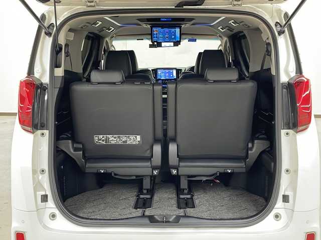 トヨタ アルファードハイブリット SR 道央・札幌 2019(令1)年 3.7万km ホワイトパールクリスタルシャイン /4WD//ALPINE製フルセグナビ/（CD/DVD/FM/AM/BT/SD）//TEIN製EDFG車高調//社外21インチアルミホイール/（WORKS VS）//純正エンジンスターター//スペアキー1本//イグラアラーム//オートライト//オートハイビーム//プリクラッシュセーフティ//クルーズコントロール//シートエアコン//シートメモリ//TRDエアロ//シグネチャーイルミブレード//シーケンシャルウィンカー//リアパワーゲート//フリップダウンモニター//オットマン//カーアロマディフューザー//デジタルインナーミラー//両側スライドドア//ドアバイザー//ABS//横滑り防止装置