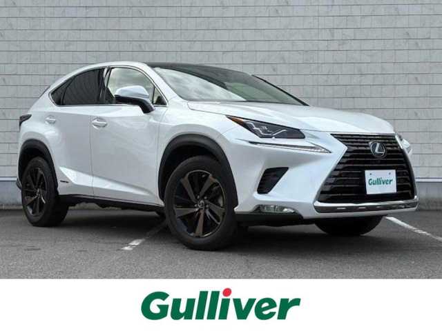 レクサス ＮＸ 300 バージョンL 大阪府 2020(令2)年 2.5万km ソニッククォーツ サンルーフ/純正10型ナビ/全方位カメラ/レクサスセーフティシステム/BSM/電動リアゲート/パワーシート/シートヒーター/シートクーラー/レザーシート/三眼LEDヘッドライト/パドルシフト/スマートキー