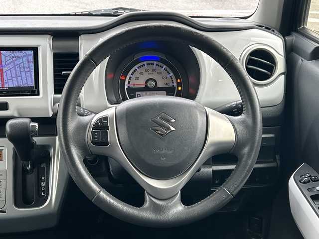 スズキ ハスラー X 沖縄県 2018(平30)年 6.5万km ムーンライトバイオレットパールメタリック/ホワイト2トーンルーフ 社外ナビ・TV・Bluetooth・CD・DVD/シートヒーター/オートライト/衝突軽減システム/レーンキープアシスト/ステアリングスイッチ/アイドリングストップ/スマートキー