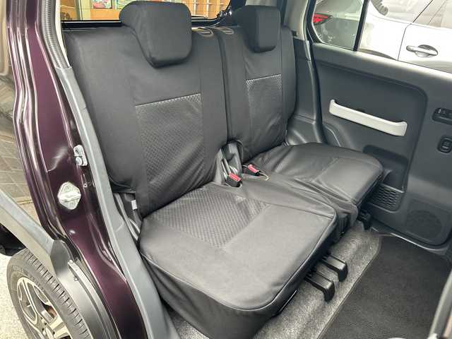 スズキ ハスラー X 沖縄県 2018(平30)年 6.5万km ムーンライトバイオレットパールメタリック/ホワイト2トーンルーフ 社外ナビ・TV・Bluetooth・CD・DVD/シートヒーター/オートライト/衝突軽減システム/レーンキープアシスト/ステアリングスイッチ/アイドリングストップ/スマートキー