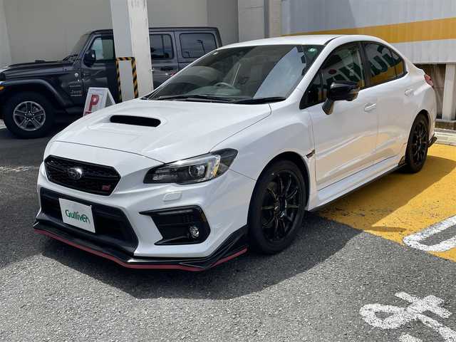 スバル ＷＲＸ Ｓ４ STIスポーツシャープ 静岡県 2020(令2)年 6万km セラミックホワイト 500台限定車/ワンオーナー/純正8インチナビ/フルセグTV/Blu-ray/DVD/CD/SD/MSV/BT/SD/FSRカメラ/アドバンレーシング18インチAW/ハーフレザーシート/前席パワーシート/前席シートヒーター /衝突軽減ブレーキ/レーンキープアシスト/レーダークルーズコントロール/ブラインドスポットモニター/バックソナー/前方ドライブレコーダー/ETC/LEDヘッドライト/LEDフォグライト/スマートキー×2/保証書/取扱説明書/R5点検記録簿有
