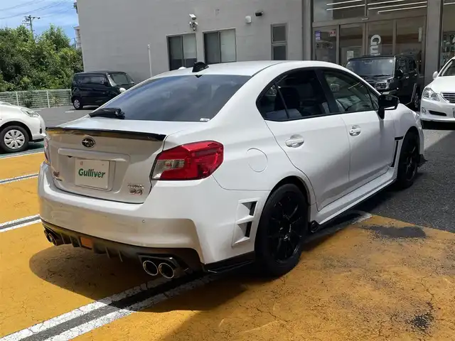 スバル ＷＲＸ Ｓ４ STIスポーツシャープ 静岡県 2020(令2)年 6万km セラミックホワイト 500台限定車/ワンオーナー/純正8インチナビ/フルセグTV/Blu-ray/DVD/CD/SD/MSV/BT/SD/FSRカメラ/アドバンレーシング18インチAW/ハーフレザーシート/前席パワーシート/前席シートヒーター /衝突軽減ブレーキ/レーンキープアシスト/レーダークルーズコントロール/ブラインドスポットモニター/バックソナー/前方ドライブレコーダー/ETC/LEDヘッドライト/LEDフォグライト/スマートキー×2/保証書/取扱説明書/R5点検記録簿有