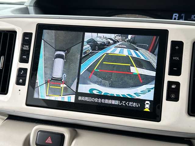 ダイハツ ムーヴ キャンバス X LTD SA Ⅱ 広島県 2017(平29)年 5万km スムースグレーマイカメタリック/ファイアークォーツレッドメタリック 2トーン 禁煙/スマートアシストII/・衝突軽減/・車線逸脱警報/・誤発進抑制制御/・先行車発進お知らせ/純正ナビ/・フルセグTV/CD/DVD/Bluetooth/パノラマモニター/両側パワースライドドア/ステアリングスイッチ/オートライト/スマートキー/プッシュスタート/純正ドアバイザー/純正フロアマット/アイドリングストップ