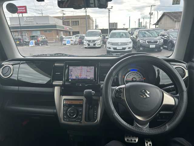 スズキ ハスラー Jスタイル Ⅱ 広島県 2017(平29)年 9.4万km ブルーイッシュブラックパール ワンオーナー/衝突軽減ブレーキ/レーンキープアシスト/社外メモリーナビ/ワンセグTV/【NR-MZ03】/社外CD/DVD/Bluetooth/AUX端子/バックカメラ/純正15インチアルミ/ハーフレザーシート/シートヒーター/スマートキー/革巻きステアリング/電動格納ウィンカーミラー/LEDヘッドライト/純正フロアマット/保証書/取扱説明書