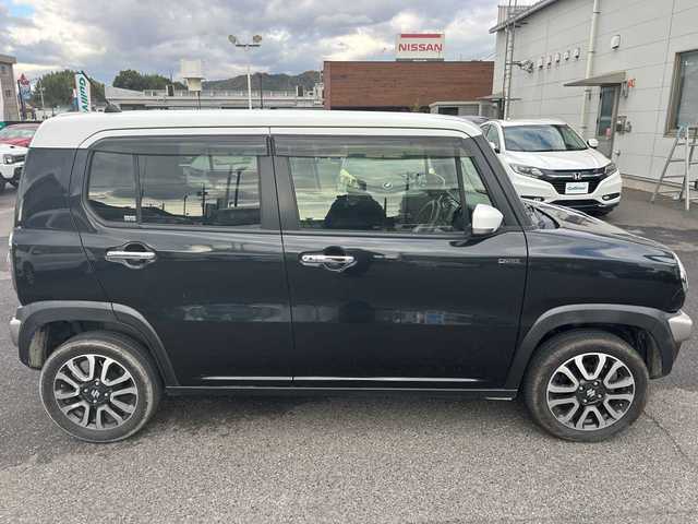 スズキ ハスラー Jスタイル Ⅱ 広島県 2017(平29)年 9.4万km ブルーイッシュブラックパール ワンオーナー/衝突軽減ブレーキ/レーンキープアシスト/社外メモリーナビ/ワンセグTV/【NR-MZ03】/社外CD/DVD/Bluetooth/AUX端子/バックカメラ/純正15インチアルミ/ハーフレザーシート/シートヒーター/スマートキー/革巻きステアリング/電動格納ウィンカーミラー/LEDヘッドライト/純正フロアマット/保証書/取扱説明書