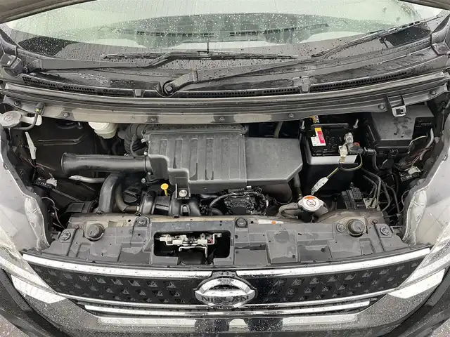 日産 デイズ ルークス ハイウェイスター Gターボ 滋賀県 2018(平30)年 3万km ブラック 純正SDナビ/・フルセグTV/FM/AM/CD/DVD/・Bluetooth/SD/AUX/全方位カメラ/革巻きステアリング/両側パワースライドドア/クルーズコントロール/エマージェンシーブレーキ/横滑り防止装置/盗難防止装置/LEDヘッドライト/オートライト/オートハイビーム/フォグランプ/電格ウィンカーミラー/ベンチシート/プッシュスタート/スマートキー/アイドリングストップ/リアサーキュレーター