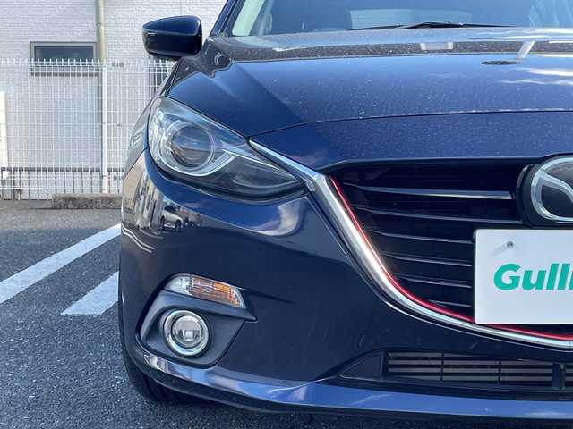 マツダ アクセラ スポーツ XD 岩手県 2014(平26)年 10.7万km ディープクリスタルブルーマイカ 登録時106485km/BOSEスピーカー/SR/ハーフレザーシート/6速MT/純正ナビ/（AM/FM/CD/DVD/Bluetooth/TV）/ワンセグTV/バックカメラ/ステアリングスイッチ/クルーズコントロール/オートライト/HUD/レーンキープアシスト/シートヒーター/RVM/プッシュスタート/純正フロアマット