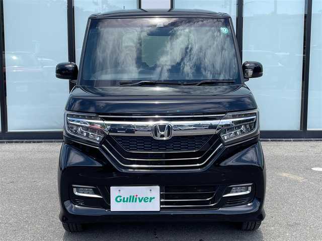 ホンダ Ｎ ＢＯＸ カスタム G L ターボ ホンダセンシング 大阪府 2018(平30)年 5.6万km クリスタルブラックパール 社外ナビ/  フルセグTV/CD/DVD/Bluetooth/USB/バックモニター/衝突軽減ブレーキ/横滑り防止装置/コーナーセンサー/両側パワースライドドア/レーダークルーズコントロール/レーンキープアシスト/パドルシフト/ドライブレコーダー/純正15インチアルミホイール/プッシュスタート/スマートキー/ETC/LED
