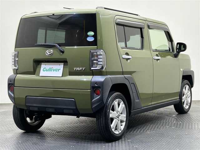 ダイハツ タフト G 愛媛県 2020(令2)年 3.9万km フォレストカーキメタリック ・ナビ（フルセグＴＶ・ＢＴ・ＣＤ・ＤＶＤ・ＦＭ・ＡＭ・ＳＤ・ＵＳＢ）　/・バックカメラ　/・ＥＴＣ　/・前後ドラレコ　/・ガラスルーフ　/・ＤＮ席シートヒーター　/・ＵＳＢ充電　/・衝突軽減ブレーキ　/・レーンキープアシスト/・前後コーナーセンサー/・スペアキー