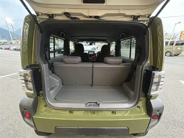 ダイハツ タフト G 愛媛県 2020(令2)年 3.9万km フォレストカーキメタリック KENWOOD7型ナビ(フルセグTV/BT)/バックカメラ/スカイルーフ/前後ドライブレコーダー/前席シートヒーター/スマートアシスト/クリアランスソナー/衝突被害軽減装置/車線逸脱防止装置/電動パーキングブレーキ/AutoHold/LEDヘッドライト/オートライト/アイドリングストップ/ルーフレール/電格ミラー/ステアリングリモコン/シガーソケット/ドアバイザー/現状サマー(純正AW)(165/65/R15)/KUMHO ecowing ES31