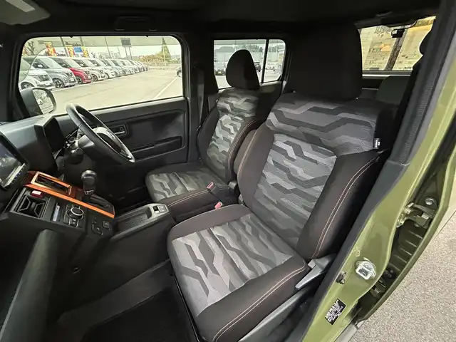 ダイハツ タフト G 愛媛県 2020(令2)年 3.9万km フォレストカーキメタリック KENWOOD7型ナビ(フルセグTV/BT)/バックカメラ/スカイルーフ/前後ドライブレコーダー/前席シートヒーター/スマートアシスト/クリアランスソナー/衝突被害軽減装置/車線逸脱防止装置/電動パーキングブレーキ/AutoHold/LEDヘッドライト/オートライト/アイドリングストップ/ルーフレール/電格ミラー/ステアリングリモコン/シガーソケット/ドアバイザー/現状サマー(純正AW)(165/65/R15)/KUMHO ecowing ES31