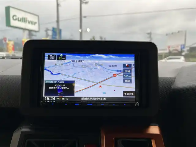 ダイハツ タフト G 愛媛県 2020(令2)年 3.9万km フォレストカーキメタリック KENWOOD7型ナビ(フルセグTV/BT)/バックカメラ/スカイルーフ/前後ドライブレコーダー/前席シートヒーター/スマートアシスト/クリアランスソナー/衝突被害軽減装置/車線逸脱防止装置/電動パーキングブレーキ/AutoHold/LEDヘッドライト/オートライト/アイドリングストップ/ルーフレール/電格ミラー/ステアリングリモコン/シガーソケット/ドアバイザー/現状サマー(純正AW)(165/65/R15)/KUMHO ecowing ES31