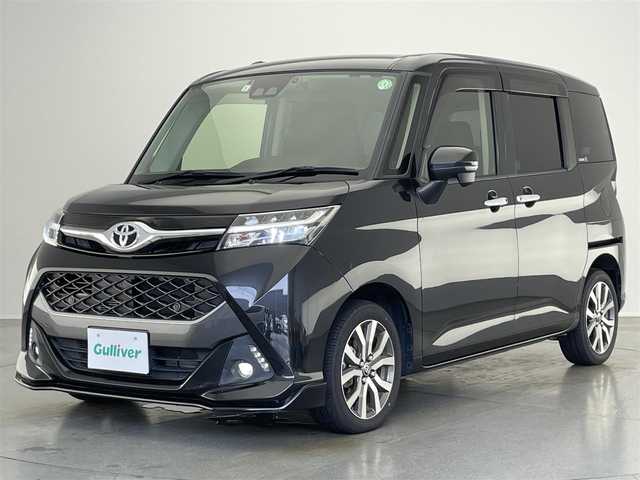 トヨタ タンク カスタムG－T 愛知県 2019(令1)年 6.4万km ブラックマイカメタリック 純正９型ナビ　フルセグＴＶ　Ｂｌｕｅｔｏｏｔｈ　バックカメラ　クルコン　純正ドラレコ　プッシュスタート　スマアシIII　衝突軽減　車線逸脱　ＬＥＤオートライト　コーナーセンサー　フォグ　ＴＶキャン　禁煙車
